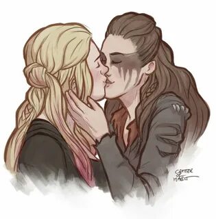 Clexa FanArt Collection : Photo Clexa, The 100 clexa, The 10