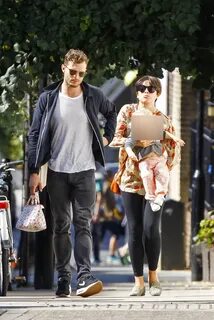 FIFTYSHADESIN: Photos:Jamie Dornan Out in London (10th Sept)