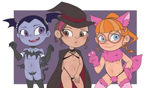 Hua 🔞: "Vampirina girls I just forgot to post this :/" - 🔞 b