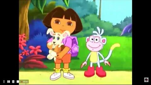 Opening To Dora The Explorer Dora's Christmas 2004 DVD (2009