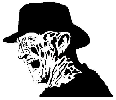 Freddy Krueger Stencil by SethGuerra Silhouette art, Hallowe