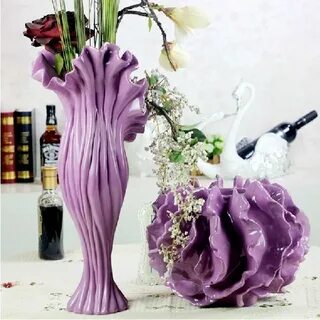 Купить современный лаконичный ваза на пол цветок украшение д