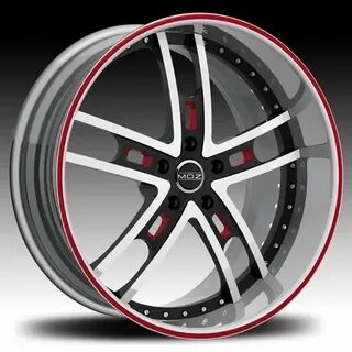 red black 20 rims MOZ Wheels Rims Bronze 19 20 22 24 inch Wh