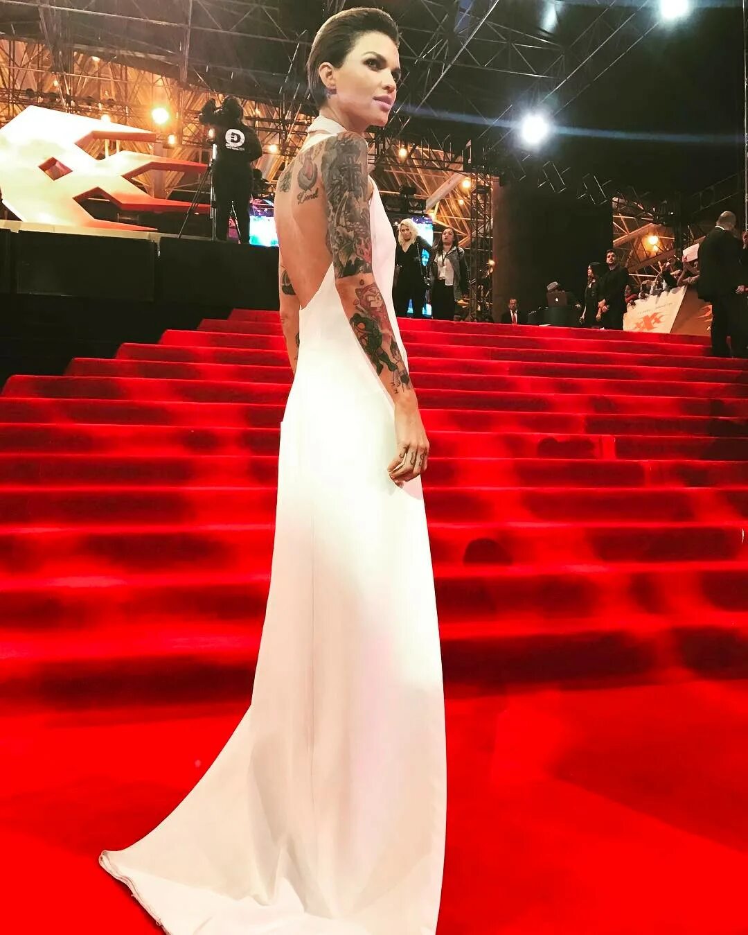 Ruby Rose shared a photo on Instagram: “@xxxmovie premiere in MEXICO !!! 