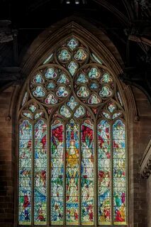 Stained Glass Church Window - Image Abyss