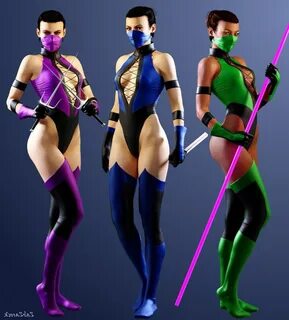 MORTAL KOMBAT 3 Mileena Kitana Jade Cosplay costume Etsy