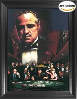 THE GODFATHER Mob Bosses Sopranos Scarface Goodfellas Al Pac