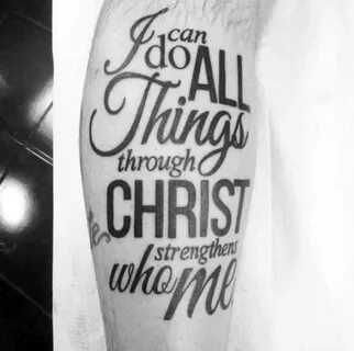 31 Best Philippians 4 13 Tattoo Ideas - Read This First