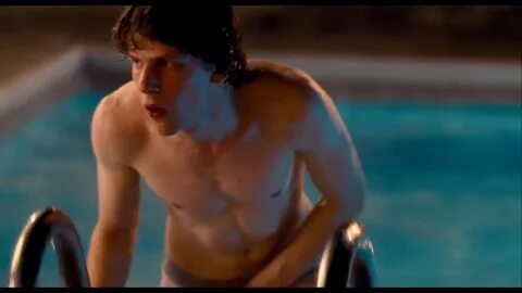 The Stars Come Out To Play: Jesse Eisenberg - Shirtless in "