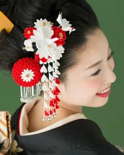 Japanese decoration woman on racket