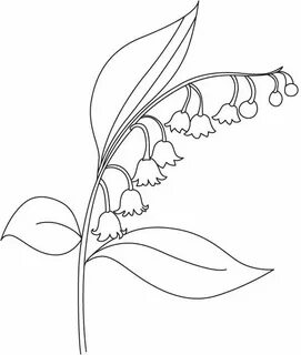 Beautiful bellflower coloring page Flower coloring pages, Fl