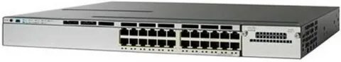 Cisco WS-C3750X-24P-S 24 Port POE + 1000 Switch A surprise p