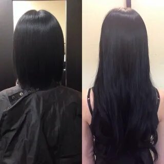 Hair Extensions Before And After Black