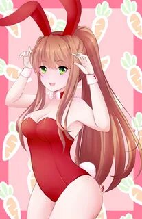 Bunny Monika Bunny Suit Know Your Meme