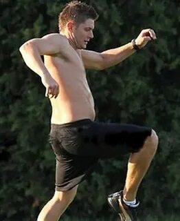 Jensen Ackles--oh that butt, oh that tummy, oh that everythi