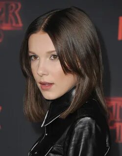 Millie Bobby Brown With Long Hair Celebrity hairstyles, Long hair styles, Long b