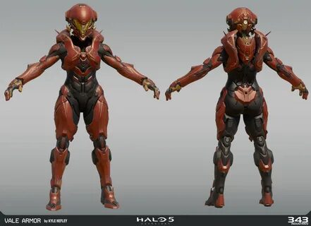 Halo 5 - Vale, Kyle Hefley Halo 5, Halo armor, Armor concept