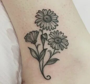 Daisy Tattoo Daisy tattoo, Flower wrist tattoos, Cute tattoo