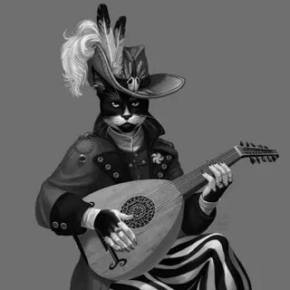 Image result for catfolk bard Bard dungeons and dragons, Dun