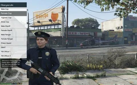 Police Mod - Grand Theft Auto V Mods GameWatcher
