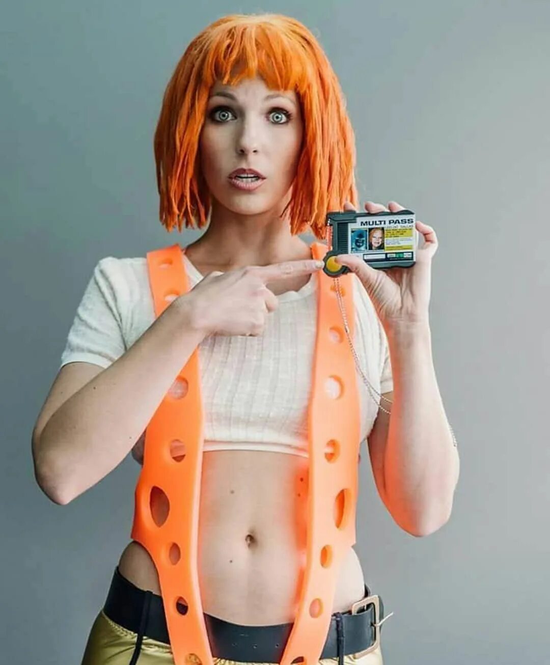 Cosplay Sunday on Instagram: "Awesome Fifth Element Leeloo Dallas cosp...