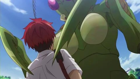 Dokyuu Hentai HxEros Strips Nude to Battle Aliens - Sankaku 