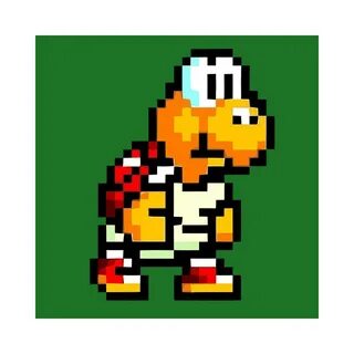 tee shirt Koopa Troopa turtle 8 bit vert