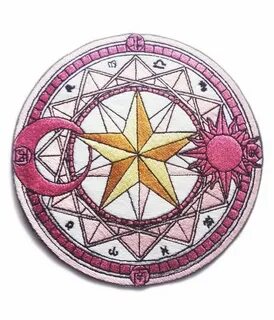 Cardcaptor Sakura Magic Circle Patch Etsy Sakura, Sakura car