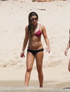 Lea Michele Clicked in Bikini on the Beach in Hawaii 8 Aug-2