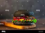 Black burger hi-res stock photography and images - Page 3 - 