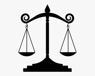 Law Balance Scale - Rule Of Law Drawing , Free Transparent C