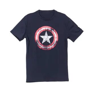 Капитан Америка Состаренный щит логотип Marvel Comics взросл