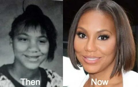 Tamar Braxton Plastic Surgeries and Tattoos - Before and Aft