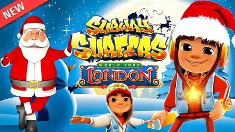 Subway Surfers London New Christmas Update! Android Gameplay