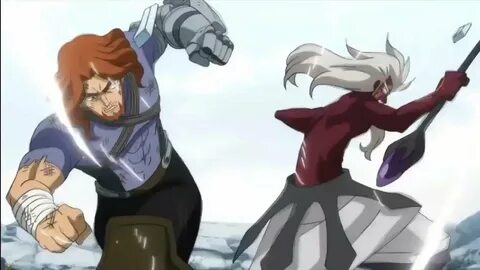 Fairy tail Amv August vs gildarts/ I will show you - YouTube