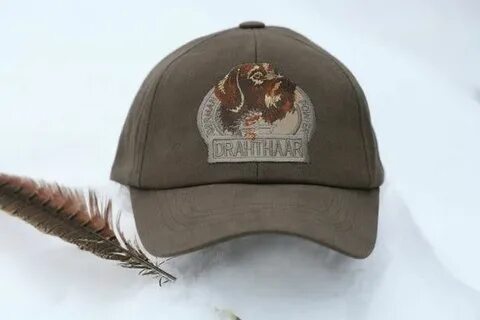 Hunting hat German wirehaired pointer brown, drahthaar hat, 