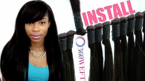 360 Weft Install "Better than a Vixen Sew In?" - YouTube