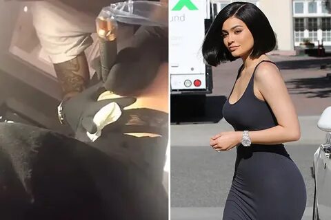 Kylie Jenner Snapchats video of herself having fifth tattoo 