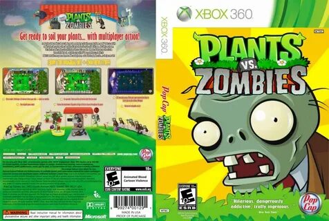 Plants vs. Zombies Microsoft Xbox Video Games for sale eBay