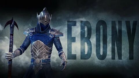 ESO Ebony Motif - Armor & Weapon Showcase of Ebony Style in 