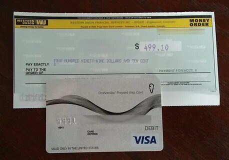 money order from onevanilla debit gift card - Eye of the Fly