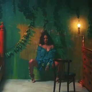Rihanna in Wild Thoughts Video...living the color and theme.