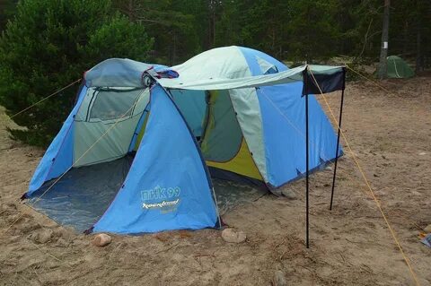 Палатка LAGUNA-4-плюс RockLand кемпинговая