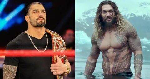 Actor Jason Momoa comments on Roman Reigns comparisons (With