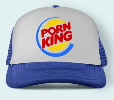 Porn King бейсболка (цвет: синий) Все футболки интернет мага