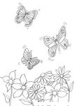 Flores Dibujos Para Colorear Mariposas - Isu Wallpaper