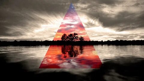 🥇 Landscapes paradise triangle wallpaper (131636)