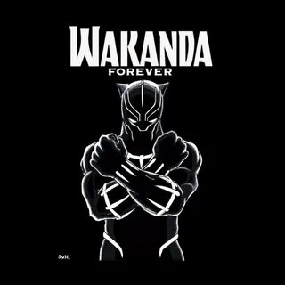 Wakanda Forever Wallpaper posted by Michelle Peltier