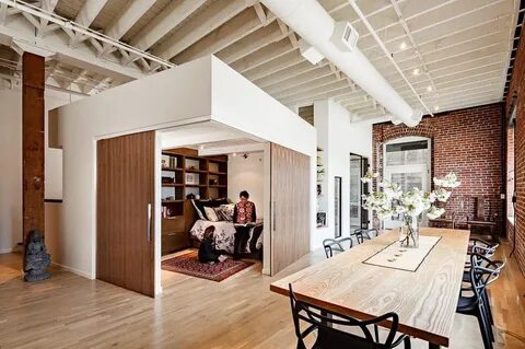 Uniquely renovated loft houses three generations