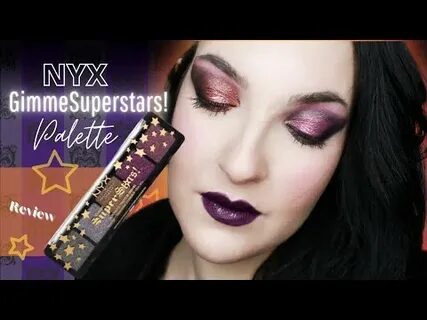 Nyx Gimme Superstars! Palette Review / Two Looks (eng subs) 